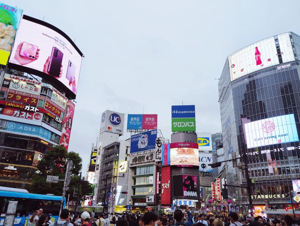 渋谷スクランブル交差点