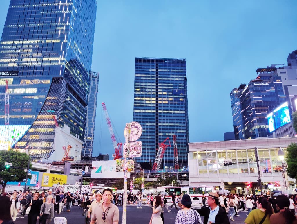 渋谷の街並み